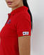 Жіноче медичне поло червоне з вишивкою "Медицина", фото 5
