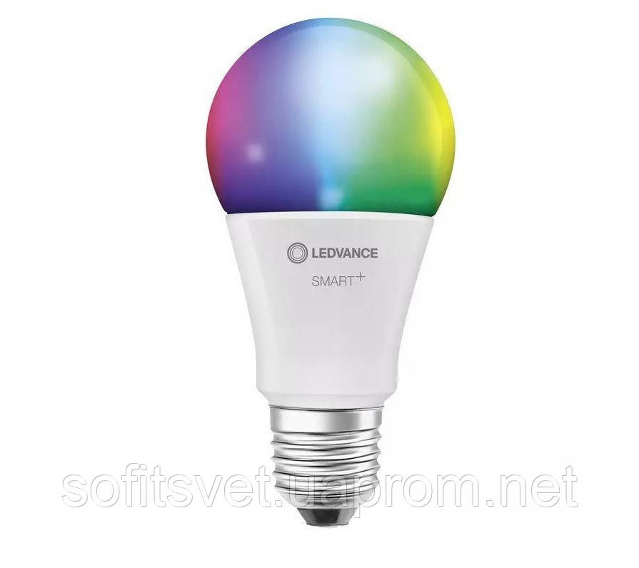 Лампа LEDVANCE (OSRAM) LEDSMART+ WiFi A60 9,5W (1055Lm) 2700-6500K + RGB E27 - фото 3 - id-p1739294370