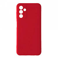 Samsung A04s A047 Чехол силиконовый Защита камеры (красный)