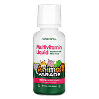 Рідкі вітаміни для дітей, NaturesPlus Children's Multi-Vitamin Liquid 236 мл