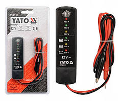 Цифровий Тестер Акумулятора та Генератора 12 В 1400 Ач YATO (YT-83101)