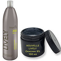 NOUVELLE Lively Cream Peroxide Окиснююча емульсія 9% 150 мл (баночка)