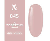 F.O.X Гель лак Spectrum №045 (ніжно-рожевий), 7 мл
