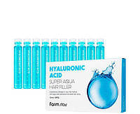 FARM STAY Hyaluronic Acid Super Aqua Hair Filler Зволожуючий філлер для волосся, 13 мл