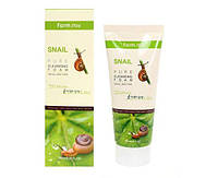 FARM STAY Snail Pure Cleansing Foam Пінка з муцином равлика, 180 мл