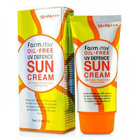 FARM STAY Oil-Free Uv Defence Sun Cream Сонцезахисний крем для жирної та проблемної шкіри з екстрактом алое,