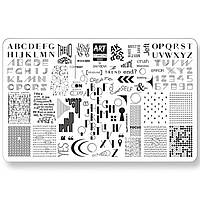 ART Stamping Пластина для стемпінгу Large 0003