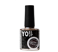 YO NAILS STAMP Лак для стемпінгу №7 Бронза, 8 мл