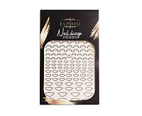 KOMILFO Nail Design Sticker NoKNS-001G