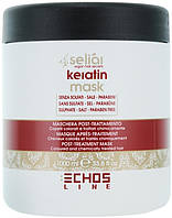 ECHOSLINE Keratin Mask Кератинова маска для волосся, 1000 мл