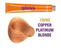 LAKME GLOSS 10/40 Copper Platinum Blonde, 60мл