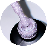 NailApex Color Base Gel №3 Світловідбиваюча база ніжного попільного відтінку, 15 мл NEW