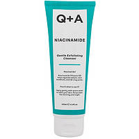 Q+A Niacinamide Gentle Exfoliating Cleanser Очищувальний засіб для обличчя, 125 мл