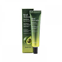 FARM STAY Real Avocado Nutrition Eye Cream Крем для повік живильний з маслом авокадо, 40 мл