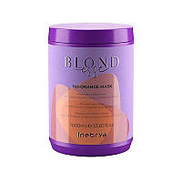 INEBRYA Blondesse No-Orange Mask Маска для блонду Антиоранж, 1000 мл
