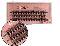ZIDIA Cluster lashes Вії пучкові 20D MESSY C 0,10х11 mm, 3 стрічки