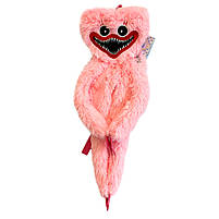 М'який рюкзак-іграшка Кіссі Міссі «Poppy Playtime» Huggy Wuggy Kissy Missy рожева з ліпучками, 56*64*7см, 00192-30, фото 2