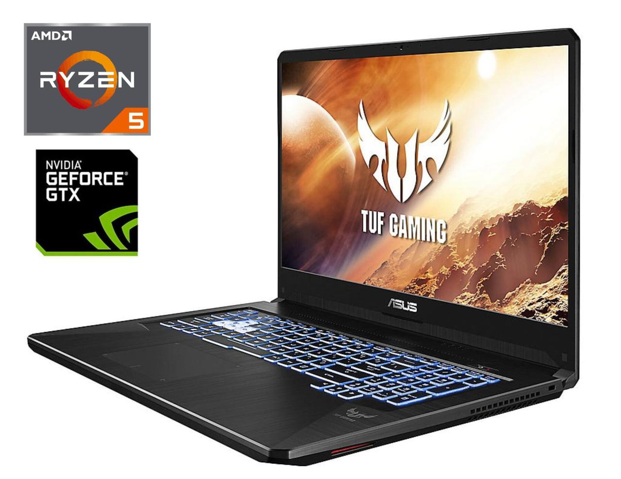 Игровой ноутбук Asus TUF Gaming FX705DT/ 17.3" 1920x1080/ Ryzen 5 3550H ...