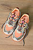 Кросівки жіночі помаранчевого кольору на шнурівці 153027T Безкоштовна доставка, фото 4