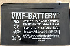 Акумулятор олив'яно-кислотний VMF 12 V 12 Ah