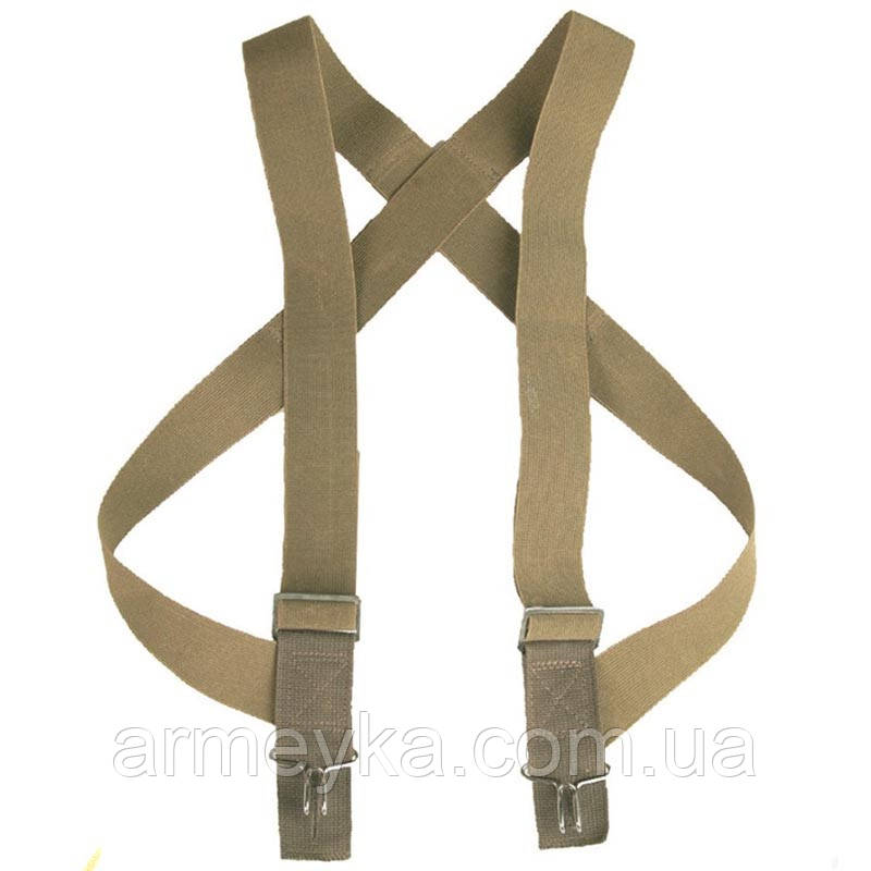 Підтяжки, M-1950 Suspenders Trousers OD Army, койот, поліестер, Mil-Tec Німеччина
