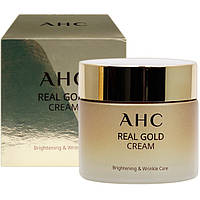 Антивіковий крем на основі колоїдного золота AHC Real Gold Cream 50g