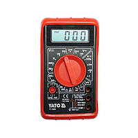 Мультиметр цифровой YATO для измерения электрических параметров с LCD-дисплеем (YT-73080)