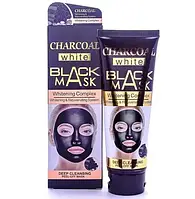 Маска-пленка для лица очищающая CHARCOAL Black Mask White