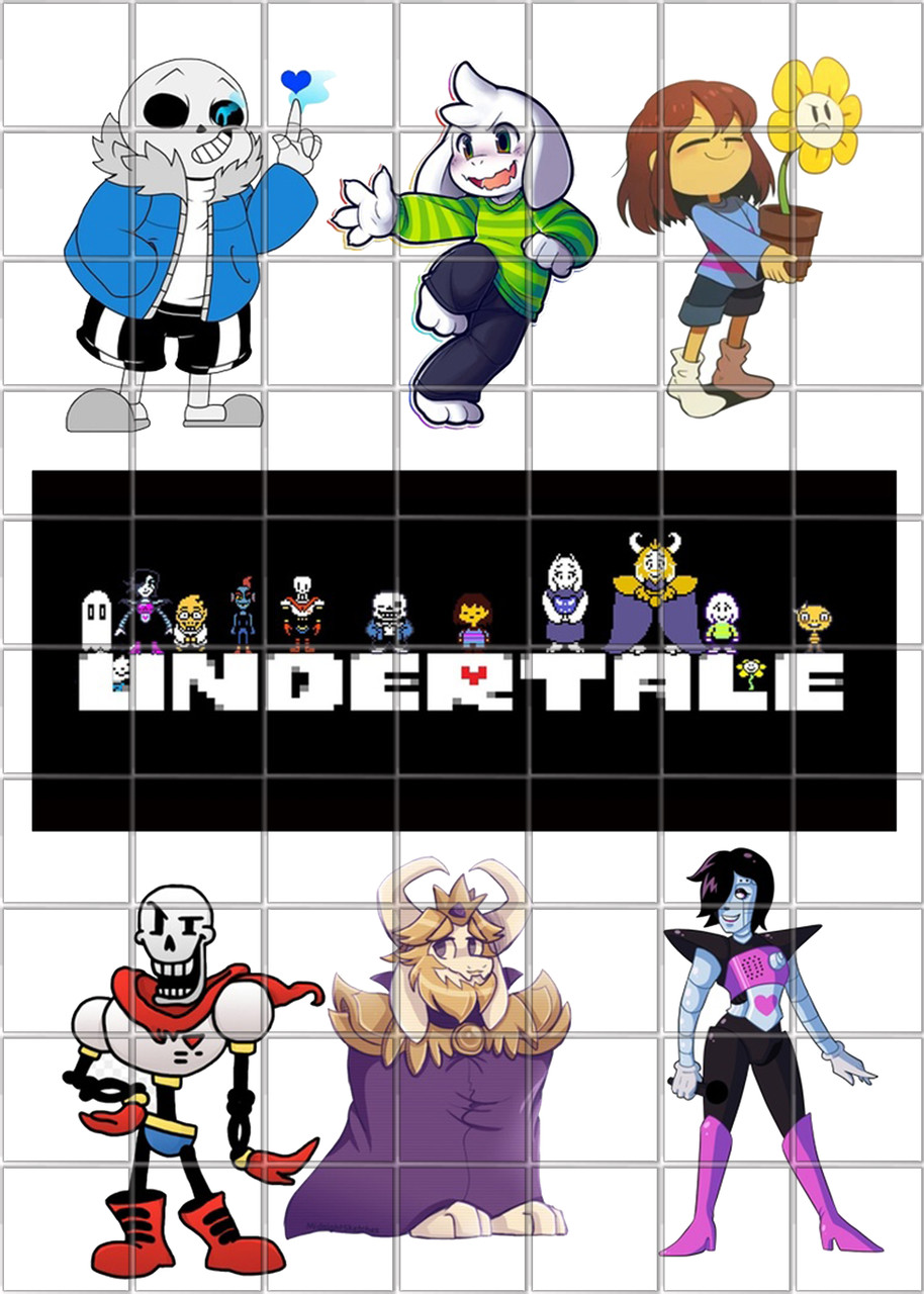 Купить Картинка на торт - Undertale, цена 50 ₴ — Prom.ua (ID#1739447051)