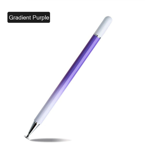 Стилус для малювання на мобільних пристроях (магнітний колпачек) Gradient Purple  Бузковий