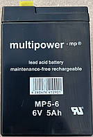 Аккумулятор Multipower 6V 5Ah свинцово-кислотный