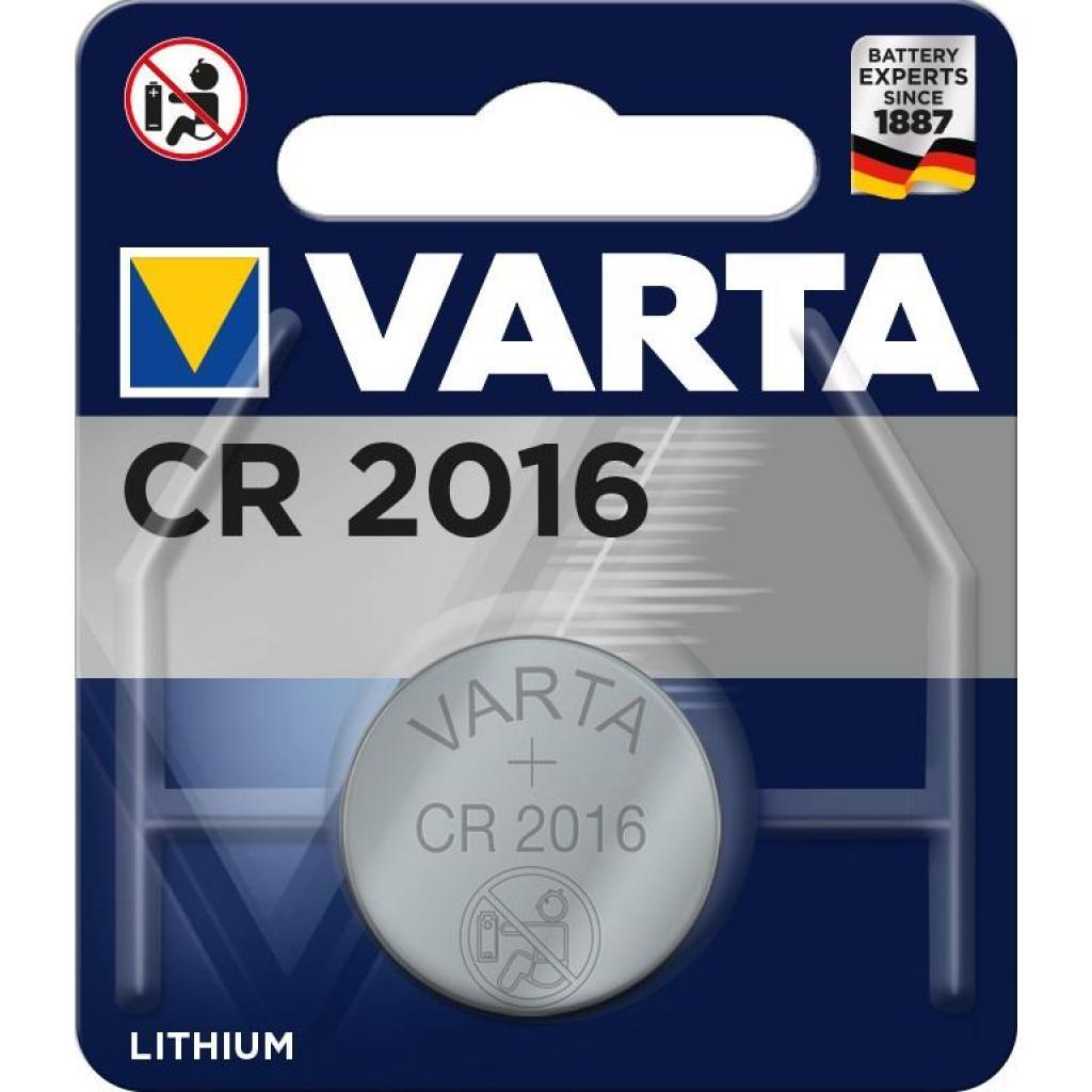 Батарейка таблетка Varta CR 2016 (06016101401)