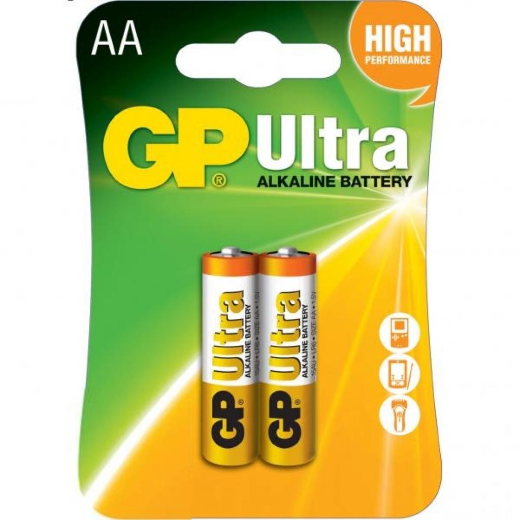 Батарейка AA GP Ultra AA/LR6 (GP15AU-2UE2)