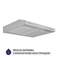 Витяжка кухонна плоска Minola HPL 612 I, нержавіюча сталь, під навісну шафу, шириною 60 см