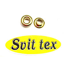 Блочка-люверс №1 золото 3,5 мм (5000 шт)