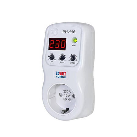 Автоматичне захисне реле напруги Volt Control РН-116, фото 1