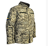 Кітель ЗСУ піксель уставний військовий куртка матеріал Грета / Кітель зсу пиксель мм14, фото 2