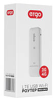 3G/4G+ модем Wi-Fi роутер USB ERGO W02-CRC9 White
