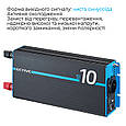 Інвертор із чистою синусоїдою ECTIVE SI 10 1000W/12V Black/Blue (SI 10), фото 3