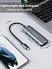 Концентратор USB C 4K 60 Гц, CableCreation Багатопортовий адаптер для док-станції USB-C 5-в-1 для MacBook з HDM, фото 3