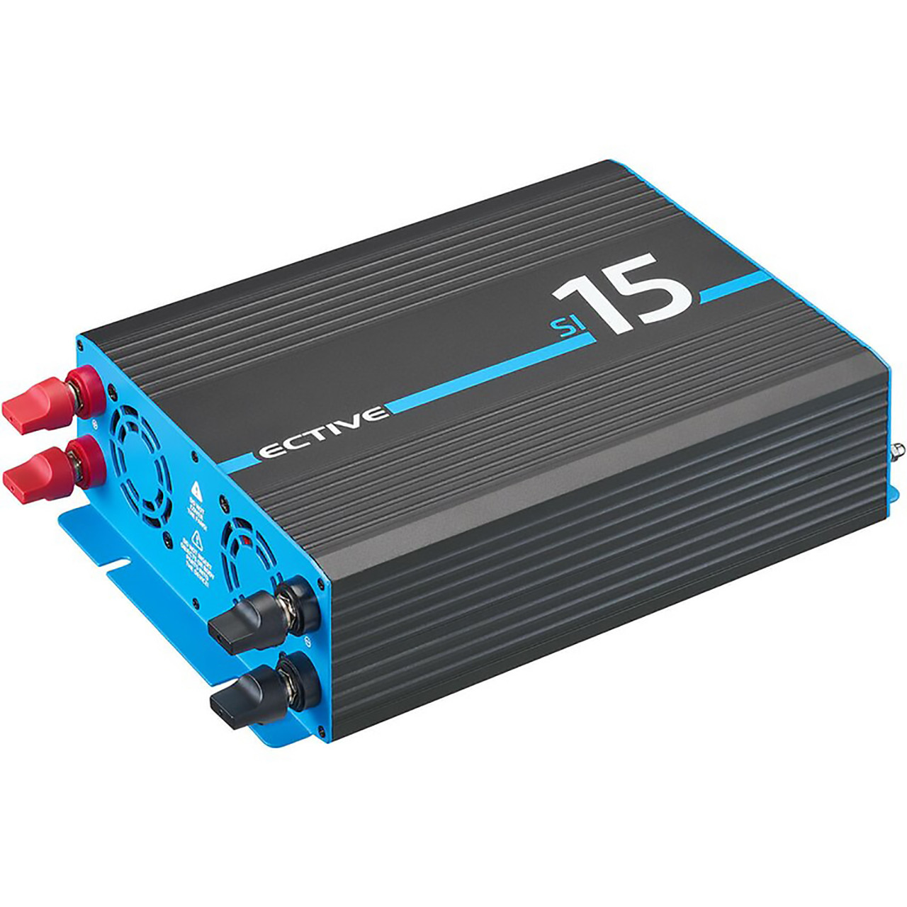 Інвертор із чистою синусоїдою ECTIVE SI 15 1500W/12V Black/Blue (SI 15)