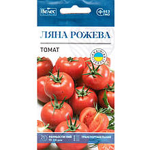 Насіння томату раннього, низькорослого "Ляна рожева" (0,15 г) від ТМ "Велес"