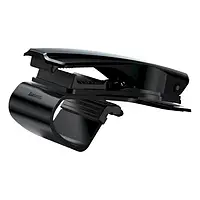 Держатель в авто Baseus Mouth Car Mount Black SUDZ-01 с зажимом