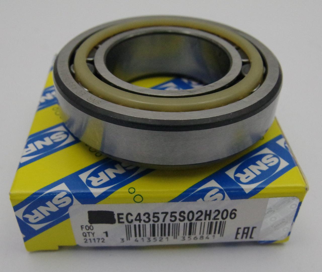 Підшипник дюймовий EC 43575 SNR (32*60*15.8) конічний