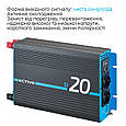 Інвертор із чистою синусоїдою ECTIVE SI 20 2000W/12V Black/Blue (SI 20), фото 3