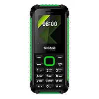 Кнопочный телефон Sigma mobile X-Style 18 Track Black Green