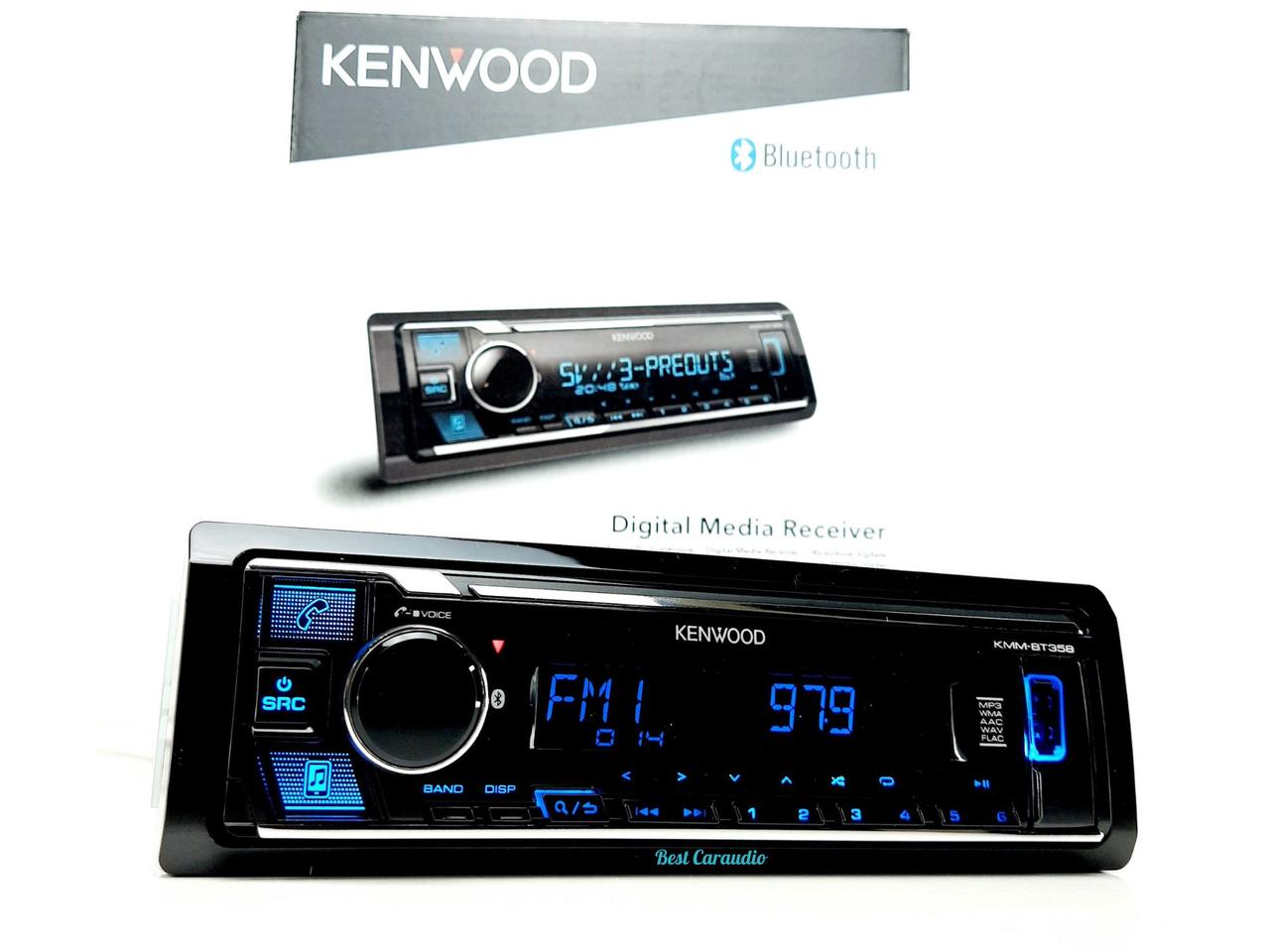 Процесорна автомагнітола Kenwood KMM-BT358