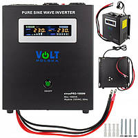 ДБЖ Джерело безперебійного живлення чистий синус SINUSPRO 1000W 12V 10A