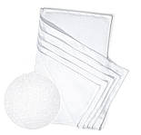 Набір серветок 30х50см 6 шт махровых ЯР-500 Ярослав Білий, фото 2