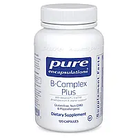 B-Комплекс Плюс, B-Complex Plus, Pure Encapsulations, 120 Капсул